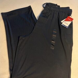 IZOD Men's Black Advantage Sleepwear Pants